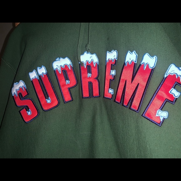 SUPREME “ICED” COLLECTION LOGO HOODIE - Picture 2 of 5